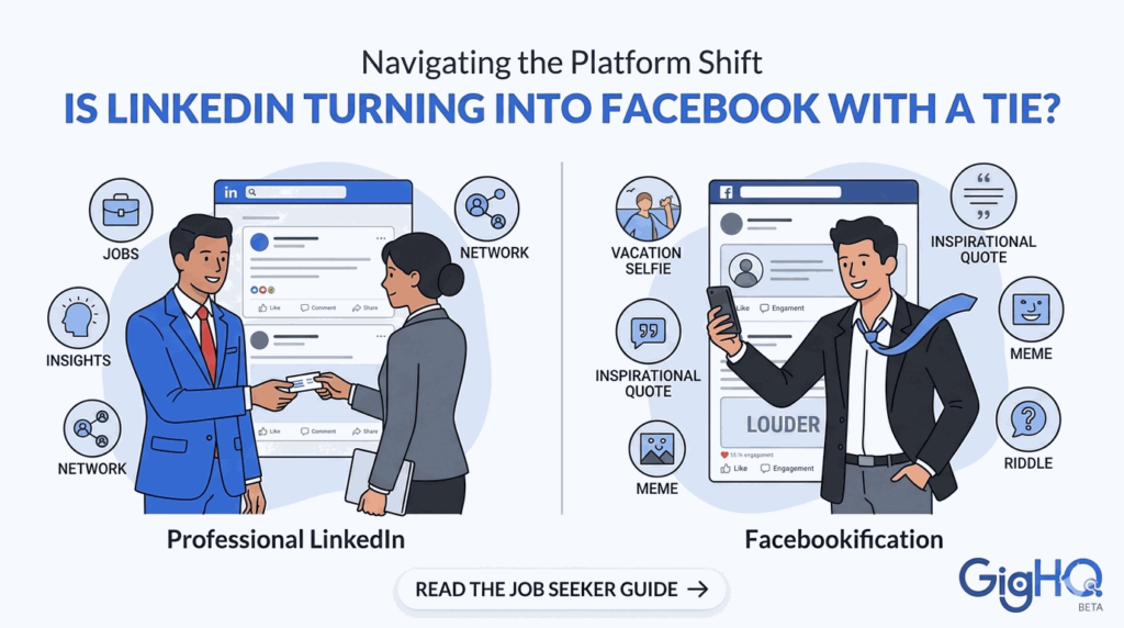 Is LinkedIn Turning Into Facebook with a Tie?