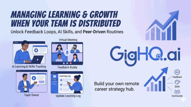 Managing Learning & Growth When Your Team Is Distributed