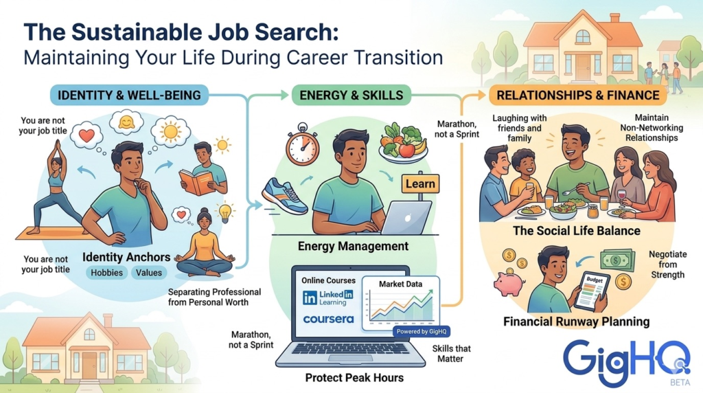 The Sustainable Job Search: Maintaining Your Life During Career Transition
