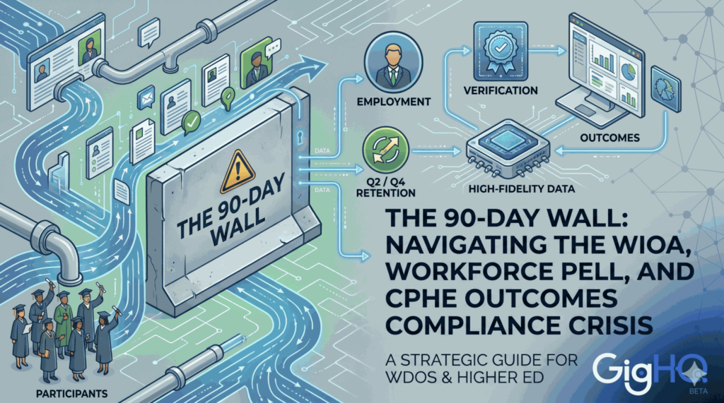 The 90-Day Wall: Navigating the WIOA, Workforce Pell, and CPHE Outcomes Compliance Crisis
