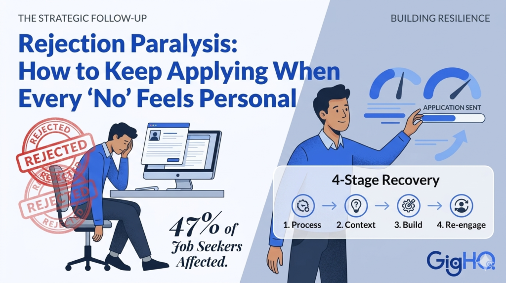 Rejection Paralysis: How to Keep Applying When Every ‘No’ Feels Personal