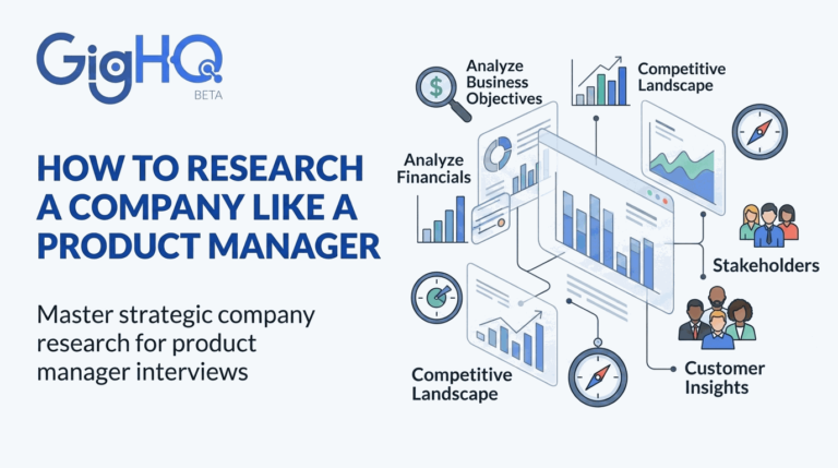 How to Research a Company Like a Product Manager