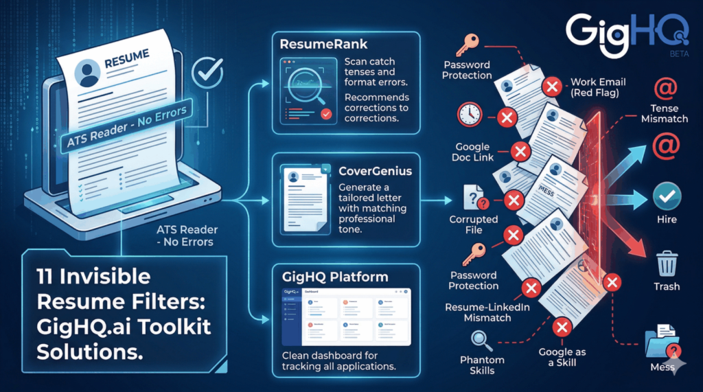 The Invisible Filters: 11 Resume Mistakes That Disqualify You (Before They Even Read Your Skills)