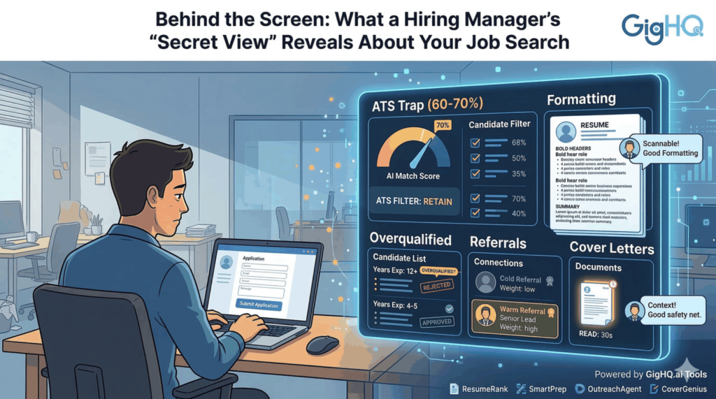 Behind the Screen: What a Hiring Manager’s “Secret View” Reveals About Your Job Search