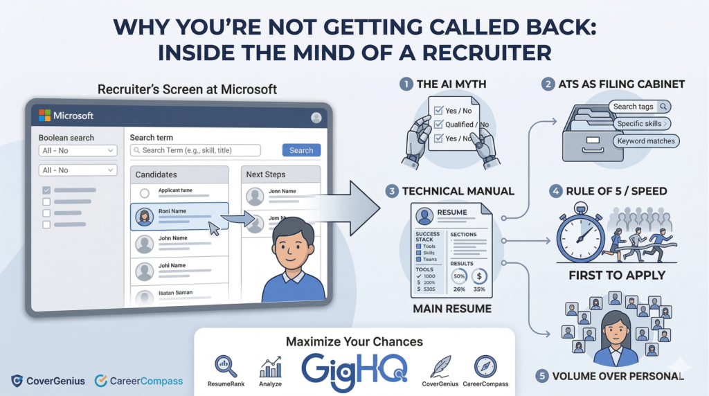 Why You’re Not Getting Called Back: Inside the Mind of a Recruiter