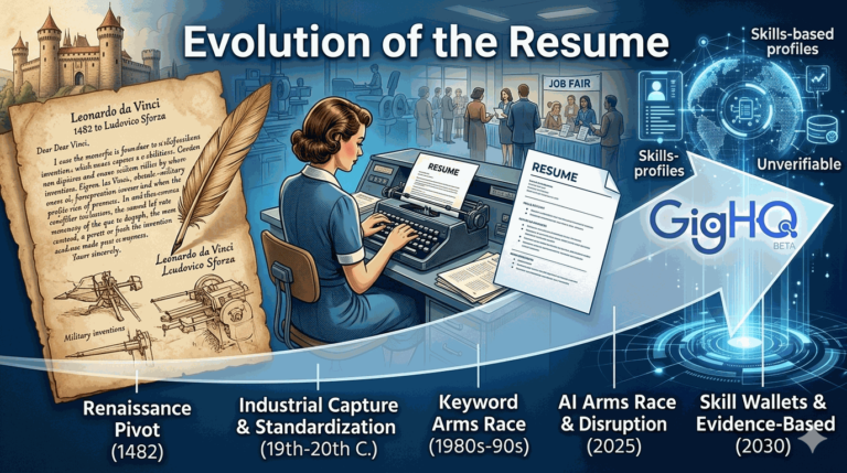 Evolution of the Resume