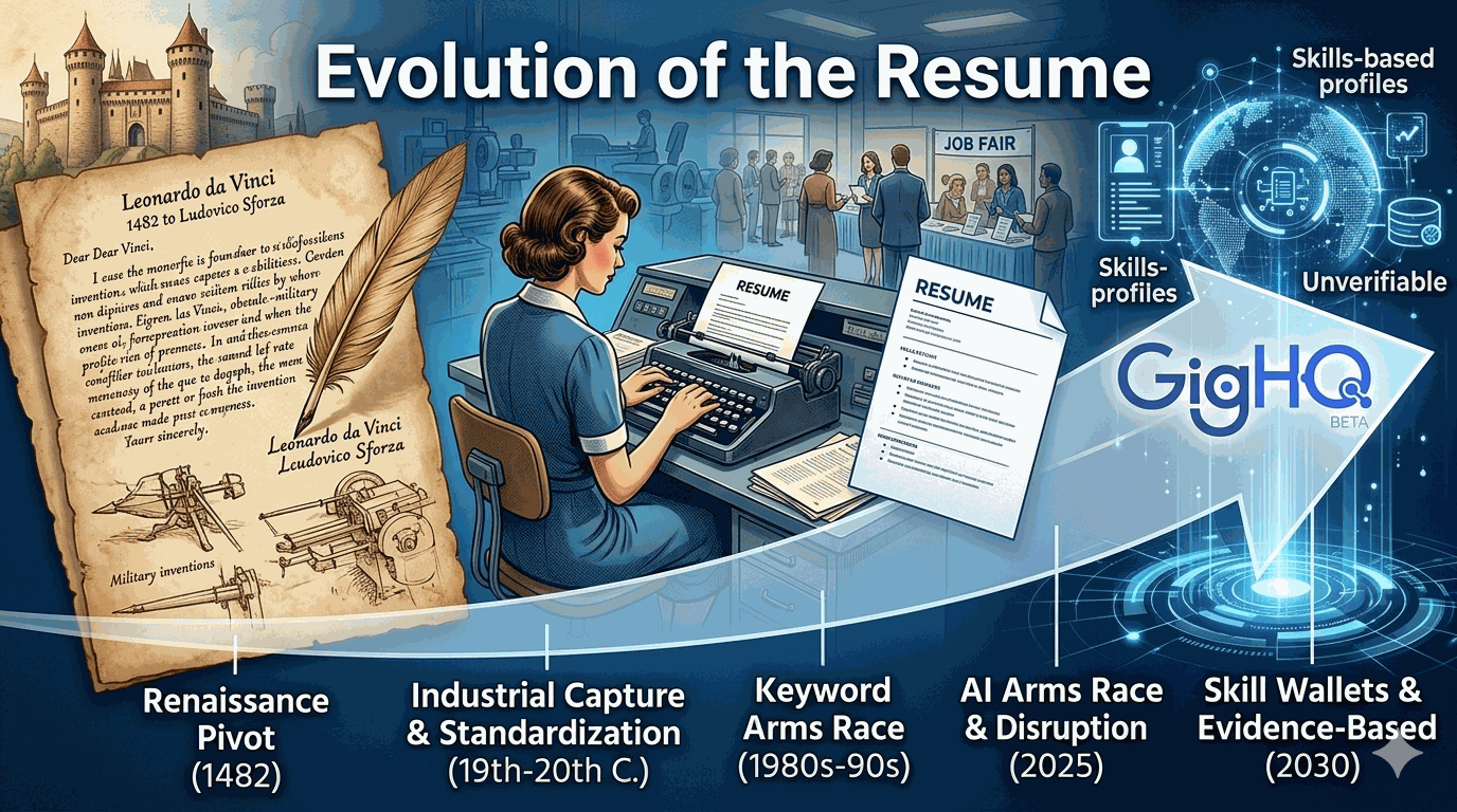 Evolution of the Resume