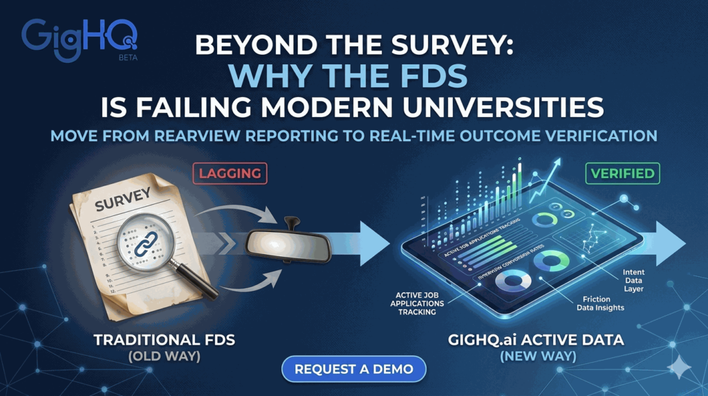 Beyond the Survey: Why the First Destination Survey is Failing Modern Universities