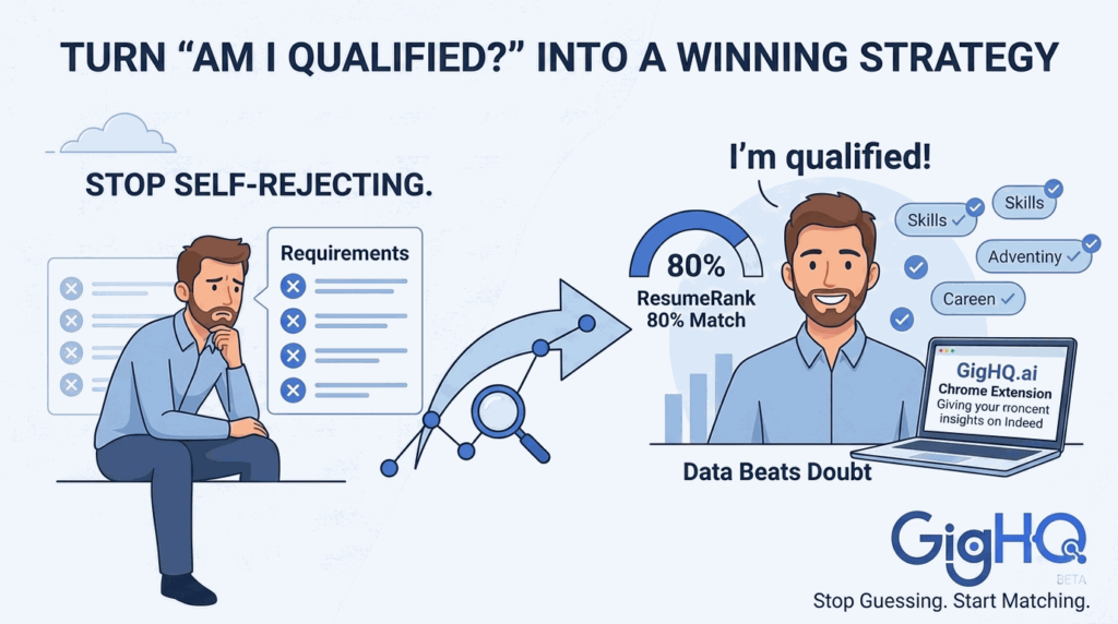 Stop Self-Rejecting: How to Turn “Am I Qualified?” Into a Winning Strategy