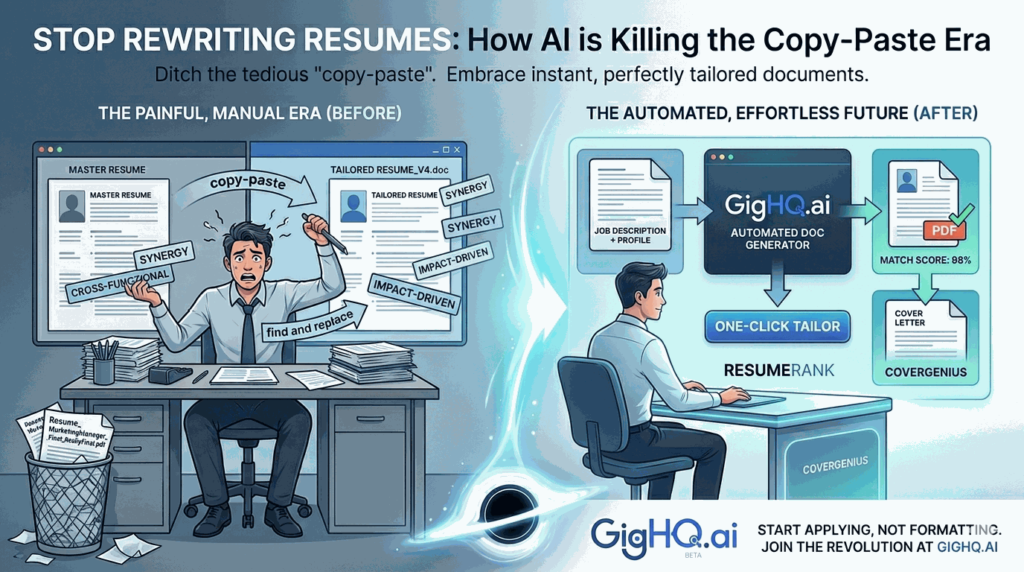 Stop Rewriting Resumes: How AI is Killing the Copy-Paste Era