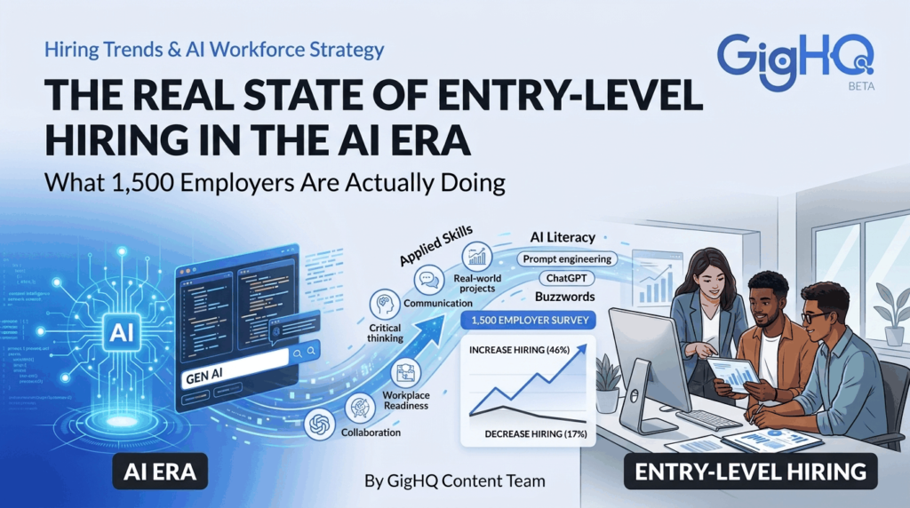 The Real State of Entry-Level Hiring in the AI Era: What 1,500 Employers Are Actually Doing