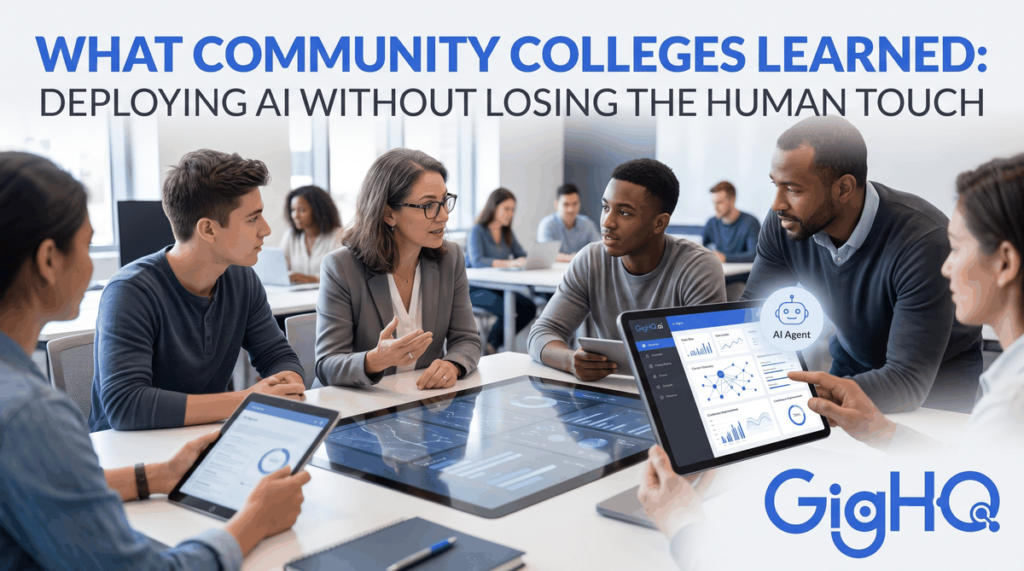 What Community Colleges Learned About Deploying AI Without Losing the Human Touch