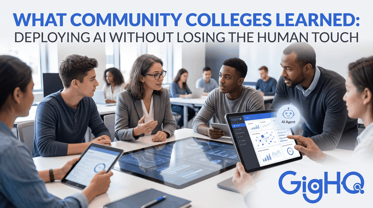 What Community Colleges Learned About Deploying AI Without Losing the Human Touch